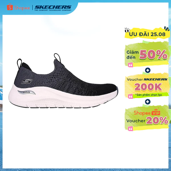 Giày Thể Thao Nữ Skechers Sport Arch Fit 2.0 Thường Ngày-150055-BKCC Online Sale