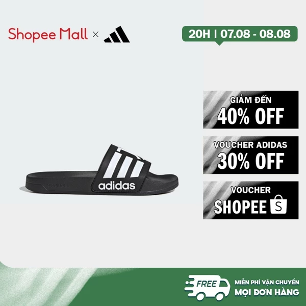 [Duy nhất 8.8 - VOUCHER 30%]adidas Phong cách sống Dép Adilette Shower Juventus Unisex Đen JS4862