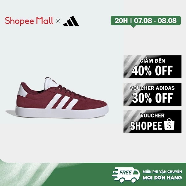 [Duy nhất 8.8 - VOUCHER 30%]adidas Skateboarding & Lifestyle VL Court 3.0 Shoes Men Burgundy IF4457