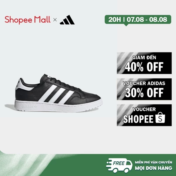 [Duy nhất 8.8 - VOUCHER 30%]adidas Phong cách sống Giày Team Court Nam Đen EF6048