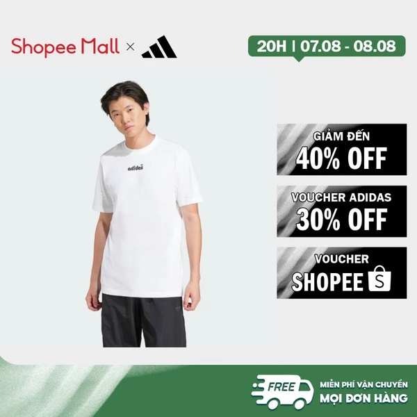 [Duy nhất 8.8 - VOUCHER 30%]adidas Lifestyle Graphic Tee Men White JC8379