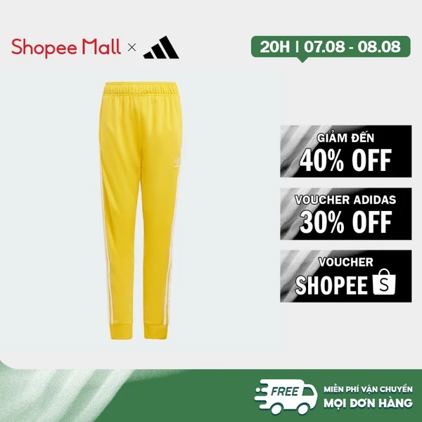 [Duy nhất 8.8 - VOUCHER 30%]adidas Phong cách sống Track pants SST Adicolor Trẻ em Màu vàng IN8495