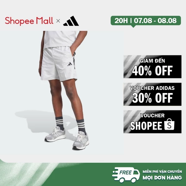 [Duy nhất 8.8 - VOUCHER 30%]adidas Phong cách sống Quần short Common Goal Nam Xám JW0239