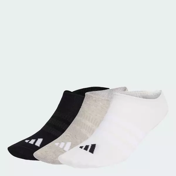 adidas Phong cách sống BỘ 3 ĐÔI TẤT ẨN THIN&LIGHT SPORTSWEAR Unisex Xám KD1715