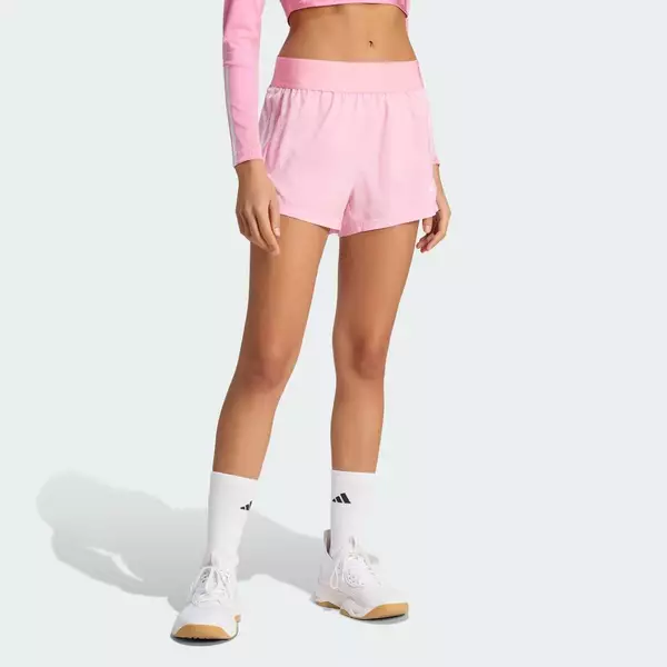 adidas Gym & Training Quần Short Dệt Thoi Hyperglam Nữ Hồng KR0422
