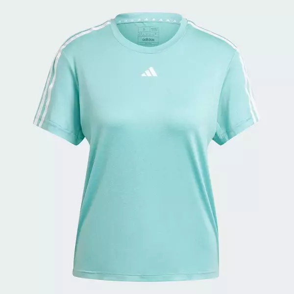 adidas Gym & Training AEROREADY Train Essentials 3-Stripes Tee Women Turquoise IX0991