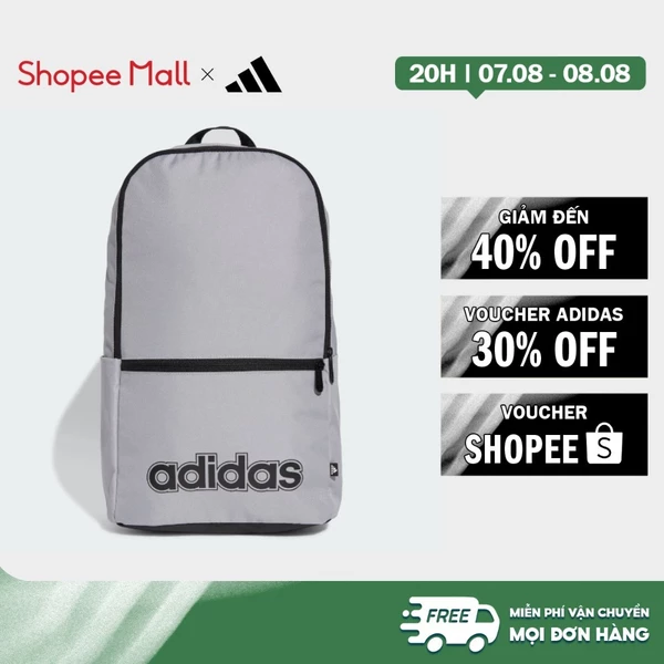 [Duy nhất 8.8 - VOUCHER 30%]adidas Phong cách sống Ba Lô Classic Foundation Unisex Xám IZ1904