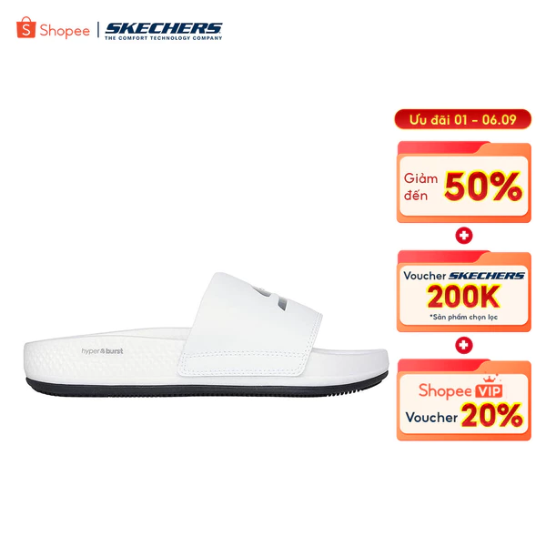 Xăng Đan/Dép Nữ Skechers Arch Fit On-The-GO Arch Fit Hyper Slide Sunny Day Đi Bộ - 140470-WHT