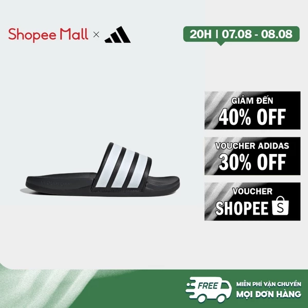 [Duy nhất 8.8 - VOUCHER 30%]adidas Phong cách sống DÉP ADILETTE COMFORT 2.0 Unisex Đen HP6999