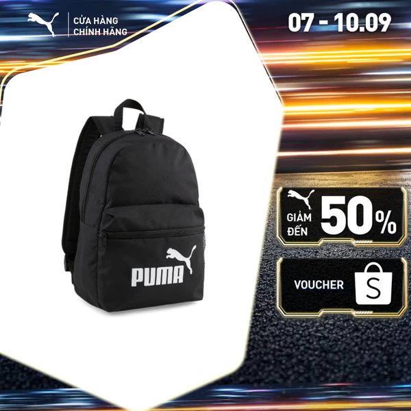 Balo Thể Thao PUMA Unisex Phase Small Backpack Black Màu Đen