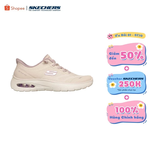 Giày Thể Thao Nữ Skechers Slip-Ins Sport Skech-Air Summits - 150770-NAT Air-Cooled Memory Foam