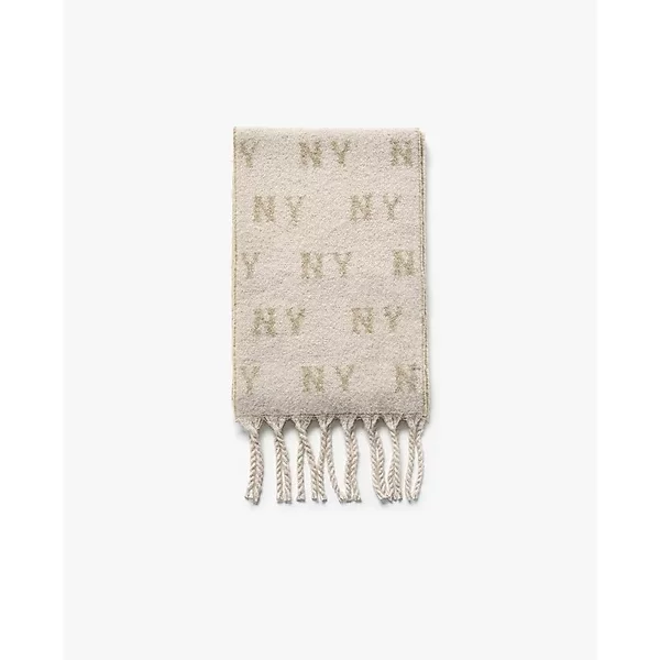 MLB - Khăn choàng unisex tua rua Monogram_3AMFM0156-50CRS
