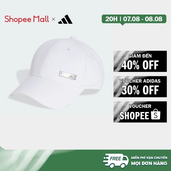 [Duy nhất 8.8 - VOUCHER 30%]adidas Phong cách sống Mũ Bóng Chày Siêu Nhẹ Unisex trắng JF8484