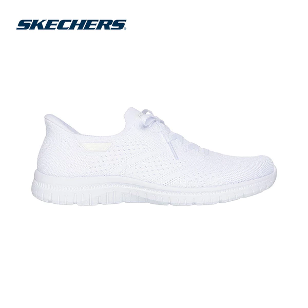 [ĐỘC QUYỀN ONLINE] Giày Thể Thao Nữ Skechers Slip-ins Sport Active Virtue Flawless-104457-WHT Air-Cooled