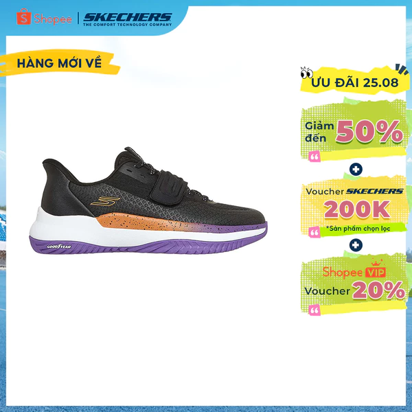 Giày Thể Thao Nữ Skechers Slip-Ins GO Pickleball Skechers Viper Court Elite 2.0 - 172121-BKMT