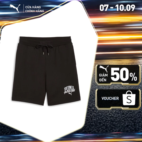 Quần Đùi Thời Trang PUMA Nam CLASS Shorts Black Màu Đen
