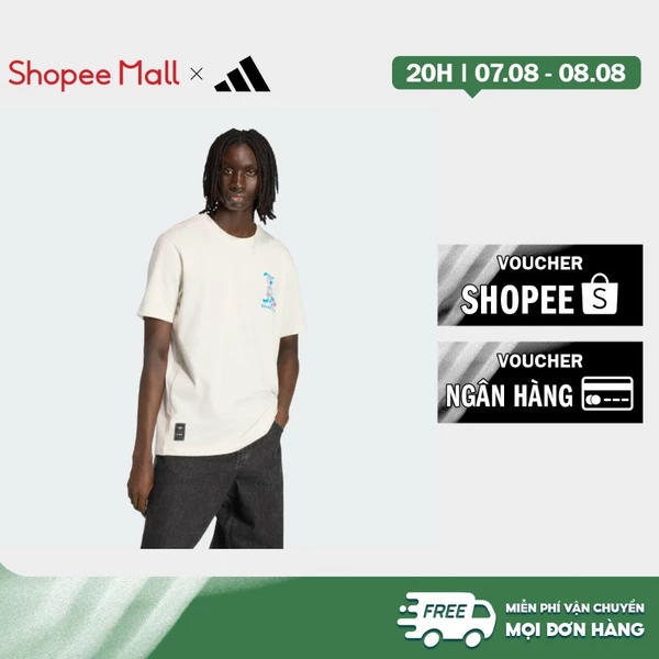 adidas Bóng đá Áo Thun Linh Vật Tiền Đạo FIFA World Cup 2026 Nam trắng KB6216