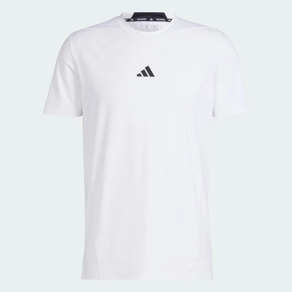 adidas Gym & Training Áo Thun Tập Luyện Designed for Training Nam trắng IS3808