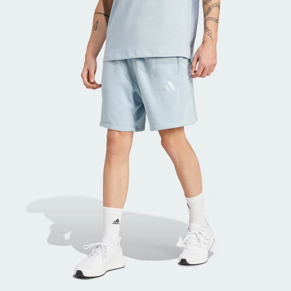 adidas Phong cách sống Quần Short Nỉ Graphic ALL SZN Nam Màu xanh da trời IY6603