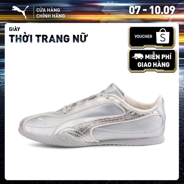 Giày Thời Trang PUMA Nữ Bella V2 Sleek Glacial Gray-Silver Màu Xám