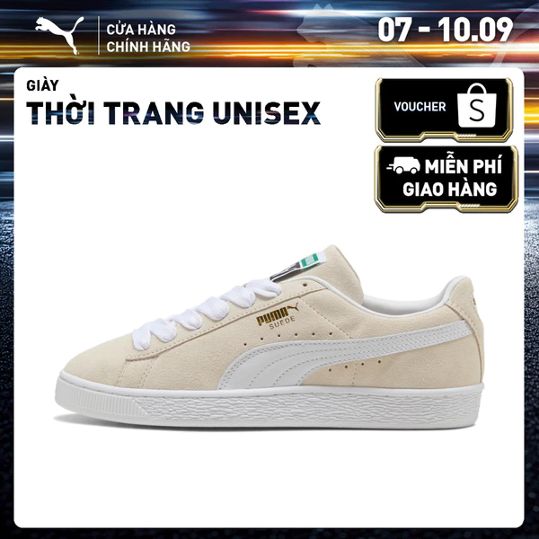 Giày Thời Trang PUMA Unisex Suede Classic Alpine Snow-White Màu Trắng