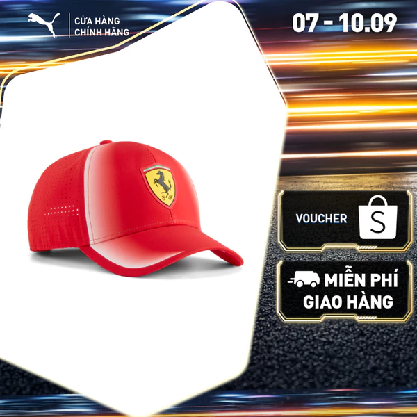Nón Thể Thao PUMA Unisex SF REPLICA TEAM BB Cap Red Màu Đỏ
