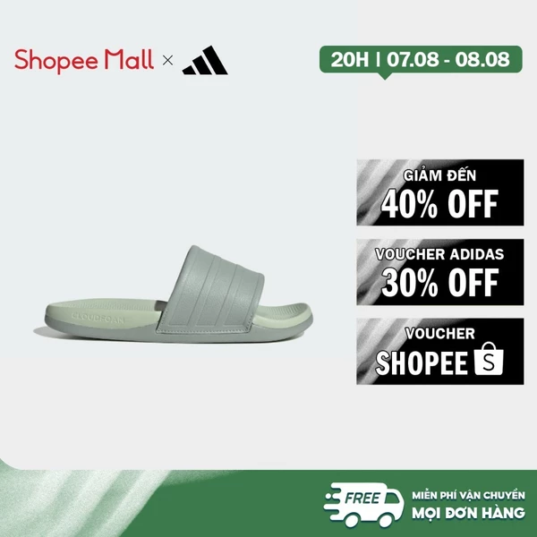 [Duy nhất 8.8 - VOUCHER 30%]adidas Phong cách sống DÉP ADILETTE COMFORT 2.0 Nữ màu xanh lá JP9125