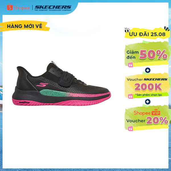 Giày Thể Thao Nam Skechers Slip-Ins GO Pickleball Skechers Viper Court Elite 2.0 - 246121-BKBU
