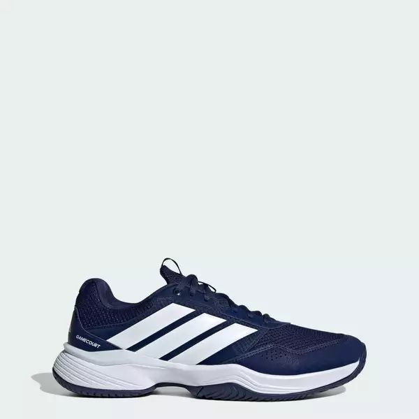 adidas Tennis GameCourt 3 All Court Tennis Shoes Men Blue KI2863