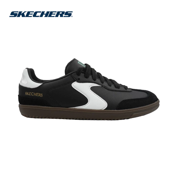 Giày Thể Thao Nam Skechers Court Classics Hotshot Claspe - 254155-BKW Air-Cooled Memory Foam Online Sale