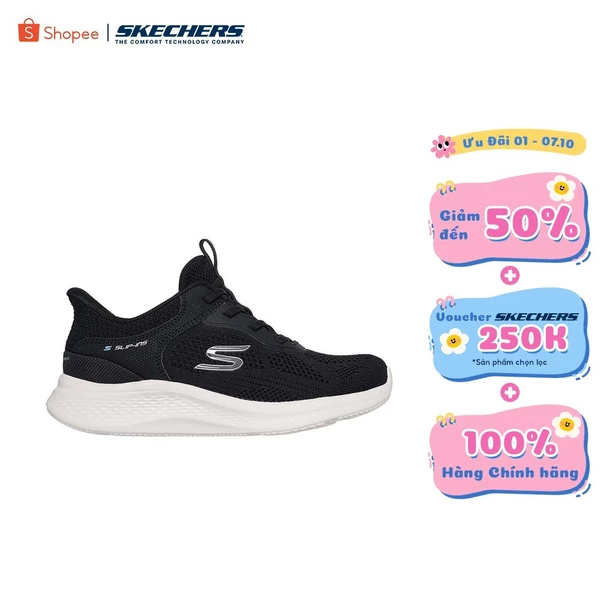 Giày Thể Thao Nữ Skechers Slip-Ins Sport Skech-Lite Pro 2.0 Smooth Current - 150623-BKW