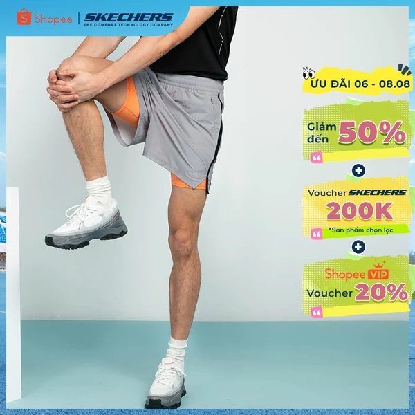 Quần Đùi Thể Thao Nam Skechers Running Performance Shorts - SP325M277-00MM Online Sale