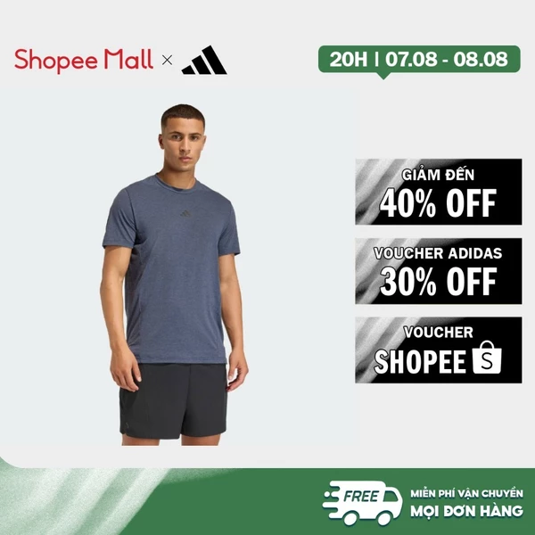 [Duy nhất 8.8 - VOUCHER 30%]adidas Gym & Training Áo Thun Tập Luyện Designed for Training Nam Màu xanh da trời KA7288