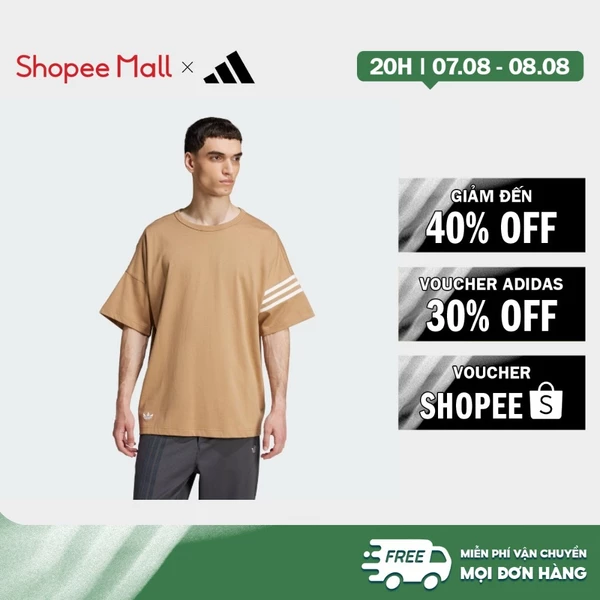 [Duy nhất 8.8 - VOUCHER 30%]adidas Phong cách sống Áo Thun Neuclassics Nam nâu JC9932