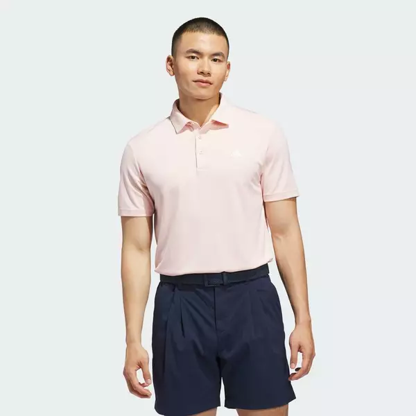 adidas Đánh gôn ÁO POLO TRƠN PERFORMANCE Nam Hồng KB6791