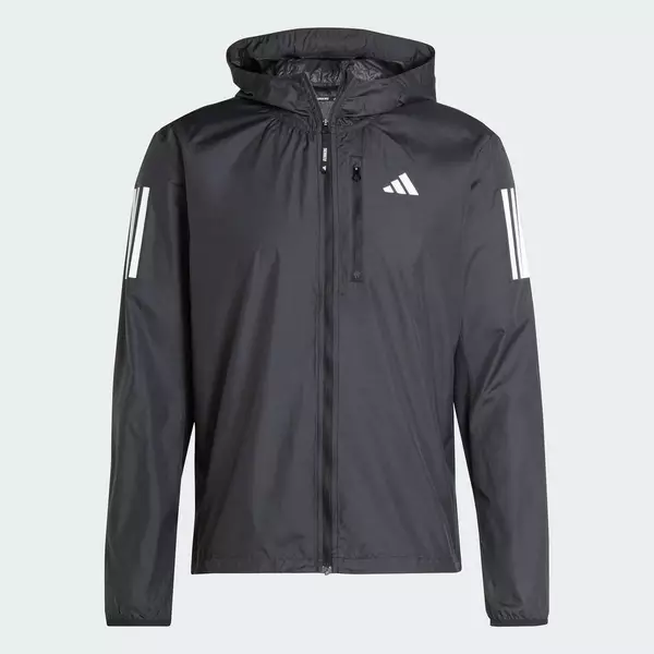 adidas Chạy Áo Khoác Own the Run Nam Đen IN1483