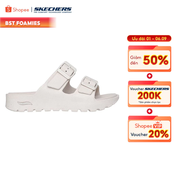 Giày Clog Nữ Skechers Foamies Arch Fit Footsteps Desire - 111304-TPE APMA