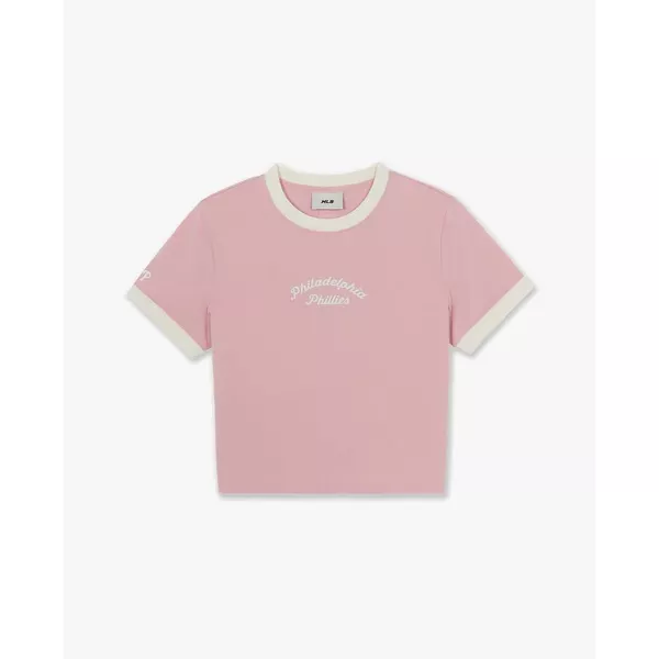 MLB - Áo croptop nữ tay ngắn Sportive Lettering_3FTSV0164-10PKL