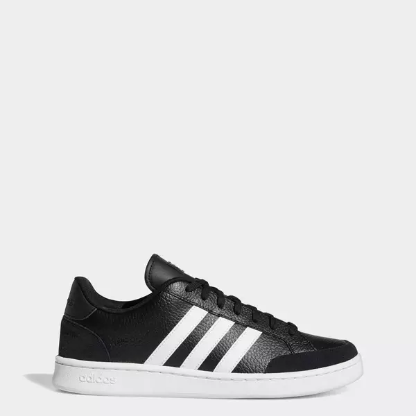 adidas Phong cách sống Giày Grand Court SE Unisex Đen FW6690