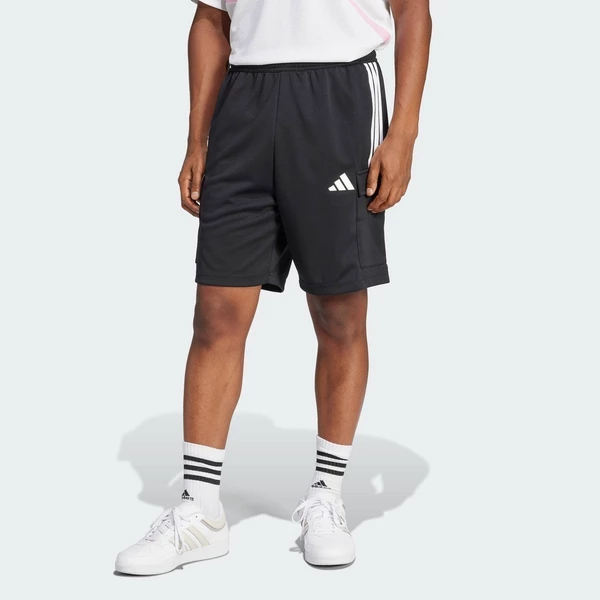 adidas Phong cách sống Quần Short Túi Hộp Tiro Nam Đen JC9410