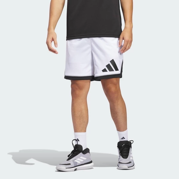 adidas Bóng rổ Quần Short Badge of Sport adidas Basketball Nam trắng JN4729