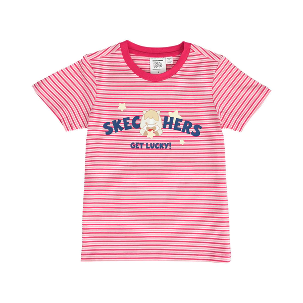 Áo Thun Tay Ngắn Trẻ Em Skechers CNY Short Sleeve Tee - SL126K534-01JR