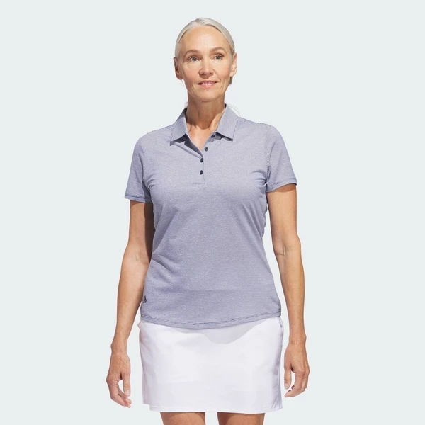 adidas Đánh gôn Áo Polo Ngắn Tay Ottoman Nữ Nữ Màu xanh da trời IP8674