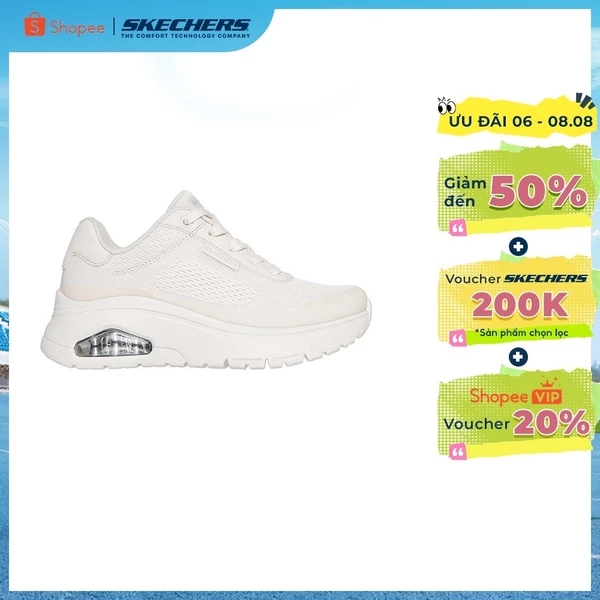 [ĐỘC QUYỀN ONLINE] Giày Thể Thao Nữ Skechers Street UNO Flex Spring On Air - 177794-OFWT Memory Foam