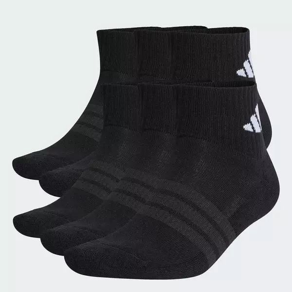 adidas Phong cách sống Bộ 6 Đôi Tất Cổ Chân Lót Đệm Essentials Unisex Đen KE5496