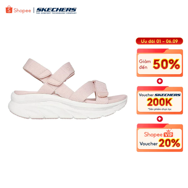 Xăng Đan/Dép Nữ Skechers Cali D'Lux Walker Dream Walker - 119827-BLSH