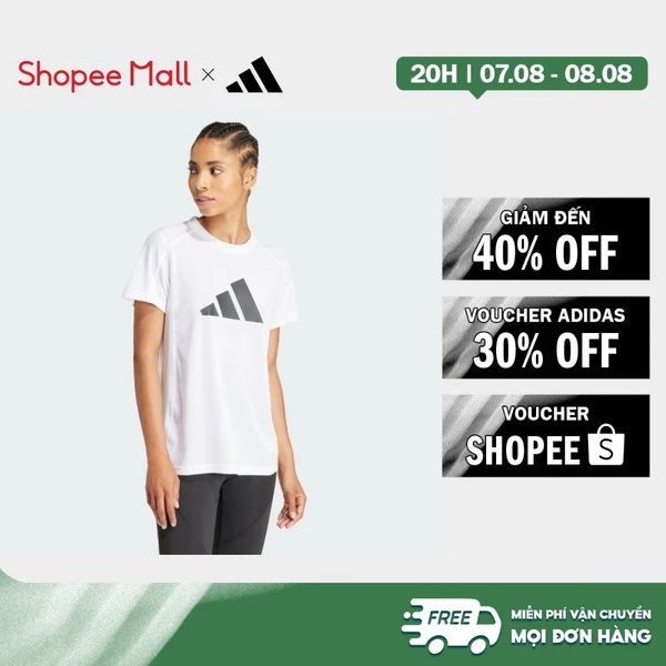 adidas Gym & Training Áo Thun Tập Luyện Big Performance Logo Train Essentials Nữ trắng IT0545