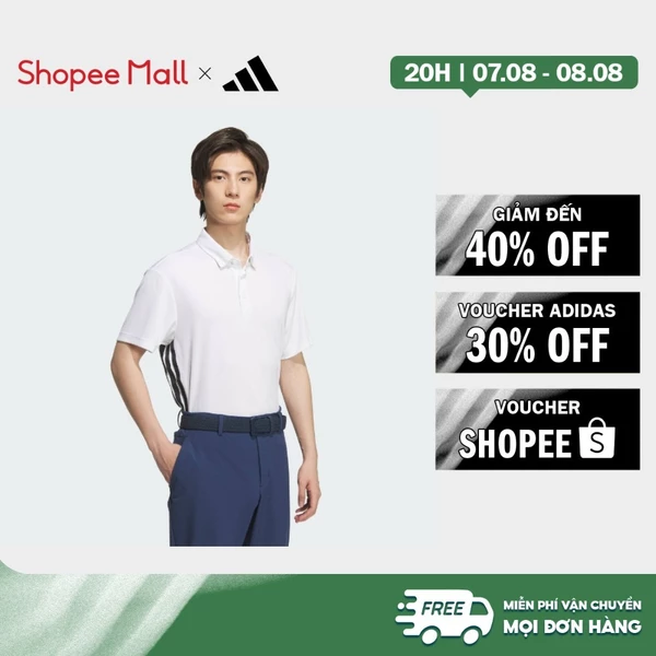 [Duy nhất 8.8 - VOUCHER 30%]adidas Đánh gôn Áo Thun Polo Ngắn Tay Nam trắng KC3386