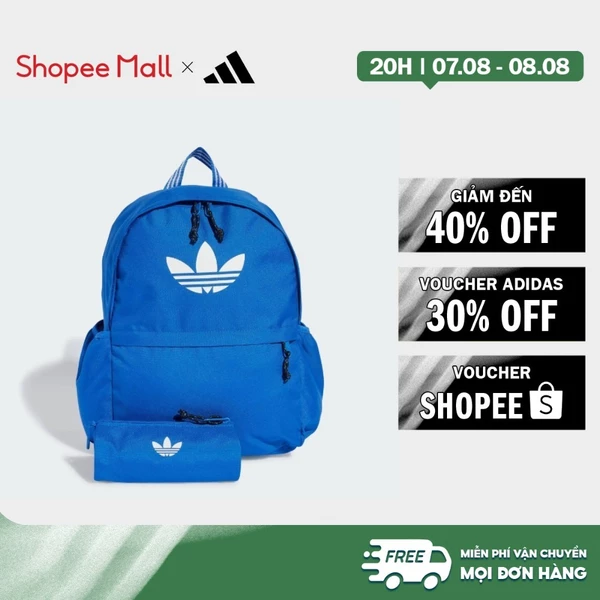 [Duy nhất 8.8 - VOUCHER 30%]adidas Lifestyle Backpack With Pencil Case Unisex Blue JW0314