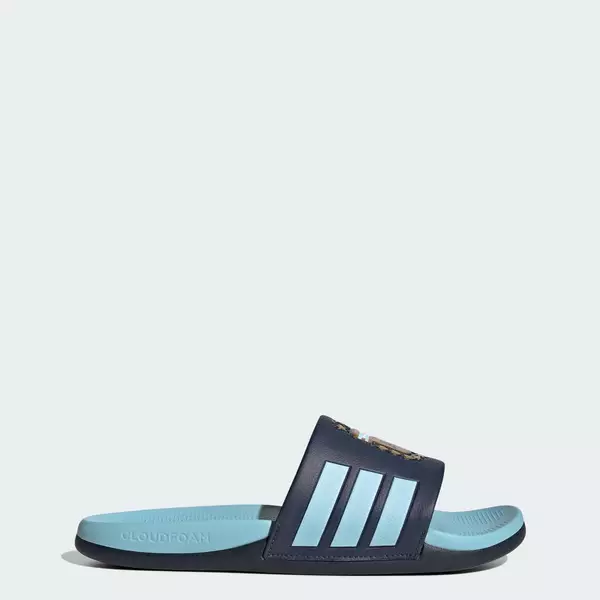adidas Phong cách sống Dép Adilette Comfort 2.0 Argentina Unisex Màu xanh da trời JS4974